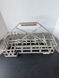 Aluminum Vintage Milk or Soda Bottle Carrier