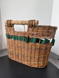 Handmade Vintage Bottle Basket