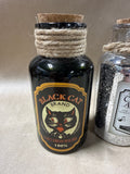 Set Of 3 Halloween Potion Bottles