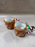 Gingerbread Coffee Mugs - Pair
