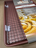 Pink Cookie Sheet With Cooling Rack