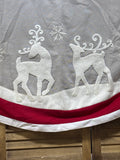 Playful Deer Tree Skirt