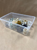 (A) 22 Piece Mini Stein Souvenir Glasses