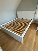 Ikea White Queen Bed, 2 Available, PRICED INDIVIDUALLY, $175 EACH