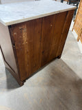 Marble Top Wash Stand/Cabinet