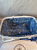 Williamsburg 2007 Basket Fest Longaberger Basket With Charms - Signed