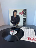 Michael Jackson Bad Original 1987 Vintage LP Vinyl (U)