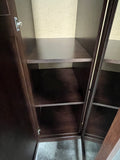 Particle Board Armoire/Closet Cabinet **AS IS**READ DESCRIPTION CAREFULLY**