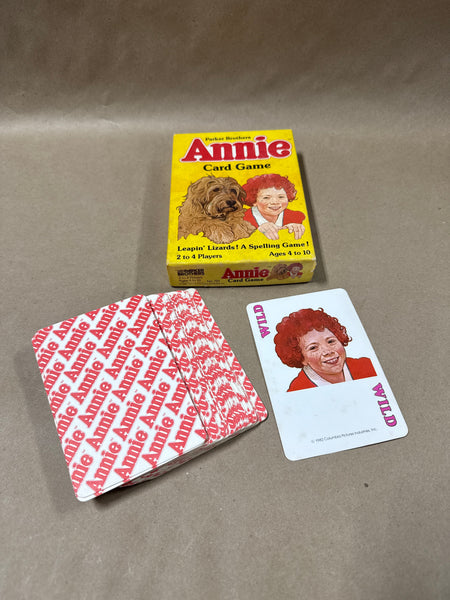 1982 Annie Leapin Lizards Card Game