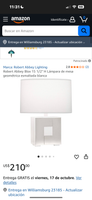 Robert Abbey Blox Heavyweight Table Lamp with Dimmer (WORKS)