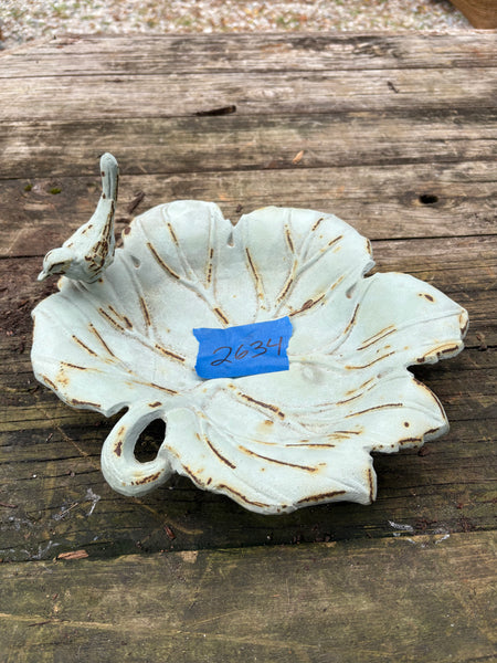 Cast Iron Tabletop Birdbath