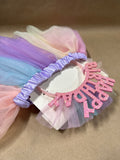Happy Birthday Girl Tutu And Headband - Appears Unused