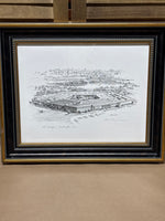 The Pentagon Sketch by Don Cannavaro; Signed Print