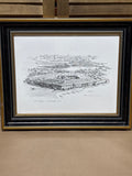 The Pentagon Sketch by Don Cannavaro; Signed Print
