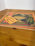 The Metropolitan Museum Of Arts Canning Label Laminated Placemats - Set Of 4