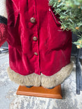 Standing Santa Holding Toys And Wreath