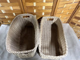 Pair of Baskets, (F)