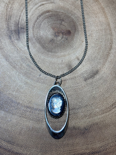 Cameo-Style Necklace