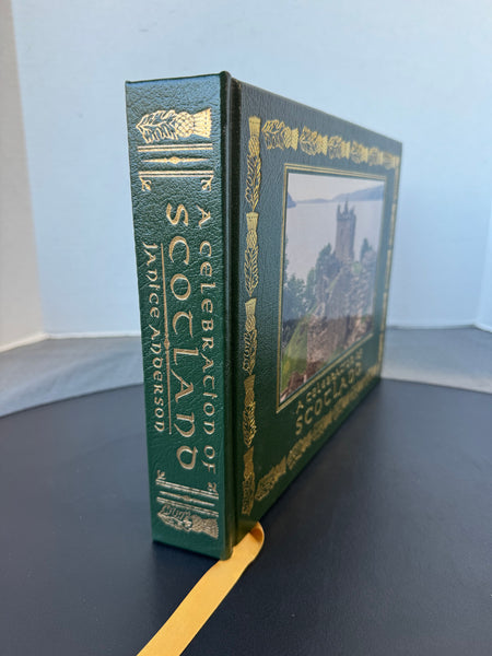 A Celebration of Scotland Easton Press Collector’s Edition Leather Bound Hardcover Coffee Table Book