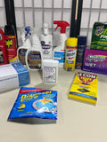 Cleaning Lot R, Most items at least half full