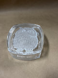 Cristal Embossed Owl Trinket Dish