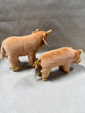 Devon Cow And Tamworth Pig Plush Pair - Jamestown