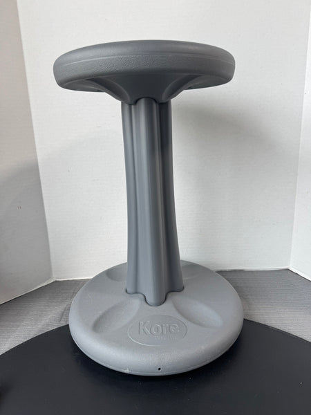 Kore Gray Plastic Wobble Chair in Pre-Teen Size