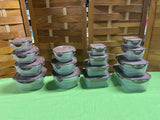 Huge Lot of Lock & Lock Plastic Food Storage Containers, 15 pc