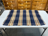 Woven Plaid Rug (F) 33"x23"