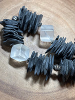 Chunky Plastic Beaded Necklace/Choker