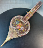 Antique American Folk Art Fireplace Bellows