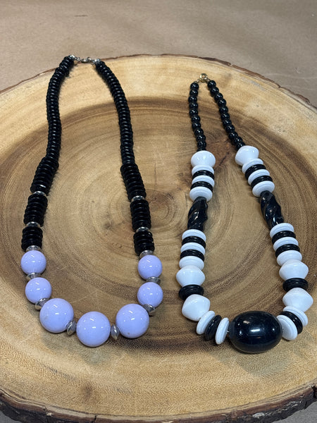 Pair of Plastic Necklaces