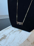 14K Gold Hebrew Nameplate Necklace