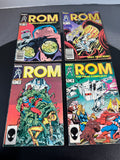 (B) Lot of 10 Marvel ROM Vintage Comics