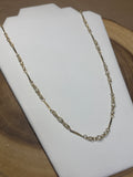 Gold Tone Chain with Faux Pearls