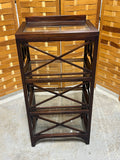 Book Stand with Glass Shelves