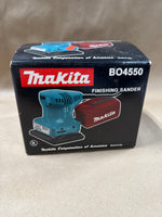 Makita B04550 Corded Finishing Sander With Box WORKS
