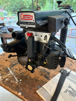 Craftsman 9” Radial Arm Saw Affixed to Cabinet