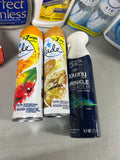 Cleaning Lot (B) *Most bottles at least half full*