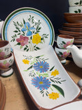 64-Piece Stangl Hand Painted Country Garden Floral China Set