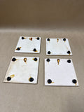 Farm Animal Ceramic Tiles - Set Of 4