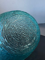 Anchor Hocking Soreno Aquamarine Glass Serving Bowl