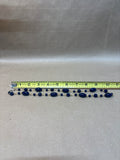 Blue & Gold Beaded Necklace