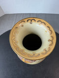Satsuma Style Crackled Butterfly Vase