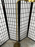 Brass Floor Lamp, Adjustable Height