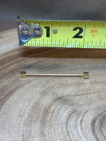 Gold Tone Tie Pin