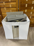 Set of 3 Assorted  Fabric Storage Cube/Bins