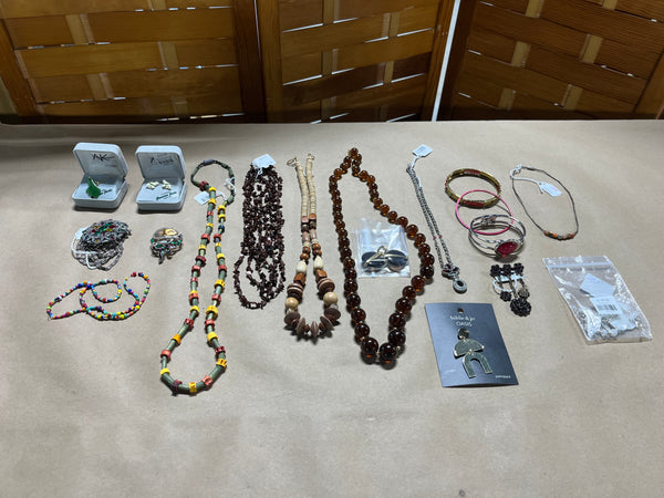 K-Jewelry Grab Bag, 15+ pieces of assorted jewelry items, FINAL SALE