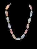 Multi-Color Glass Beaded Choker