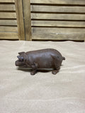 Primitive Small Cast Iron Pig
